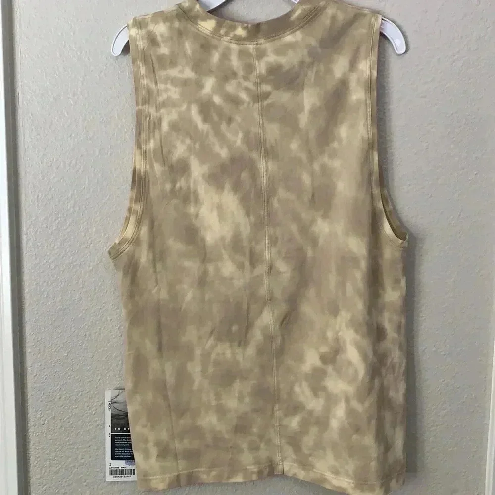 Lululemon Loose Fit Scoop Neck All Yours Tie-Dye Tank Top